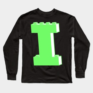 THE LETTER I, Customize My Minifig Long Sleeve T-Shirt